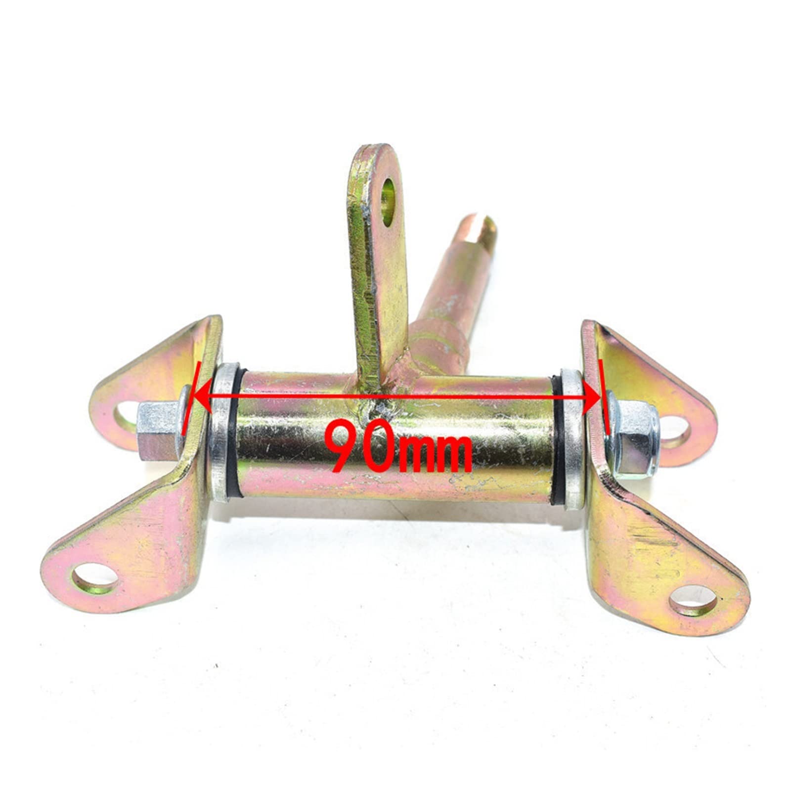 15 mm vordere Lenkstrebespindel kompatibel mit ATV 4 9cc 50cc 110cc 125cc Go Ka-RT Go-LF Ca-RT Buggy Karting UTV Quad -Bike -Teil