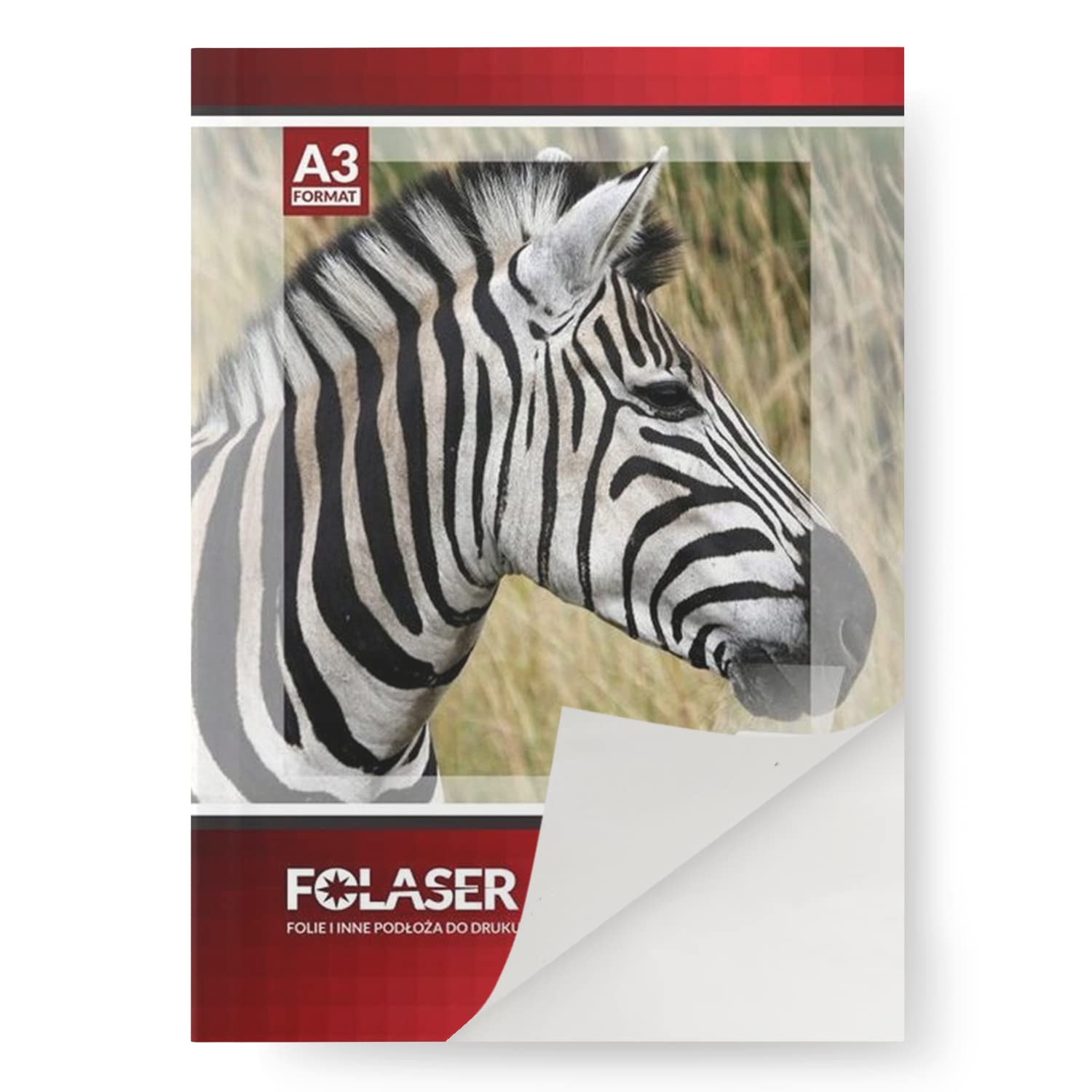 Vinyle Imprimable Film Autocollant Transparent A4 Mat Netuno Folaser - 10 Feuilles, 50 Mic, Pour Imprimante Laser, Polyvalent