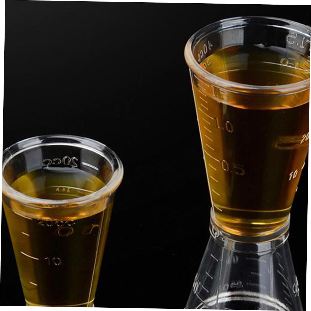 IMIKEYA 12piezas Taza Medidora De Cócteles De Doble Cabeza De Dispositivo De Medición De Onzas Herramienta y