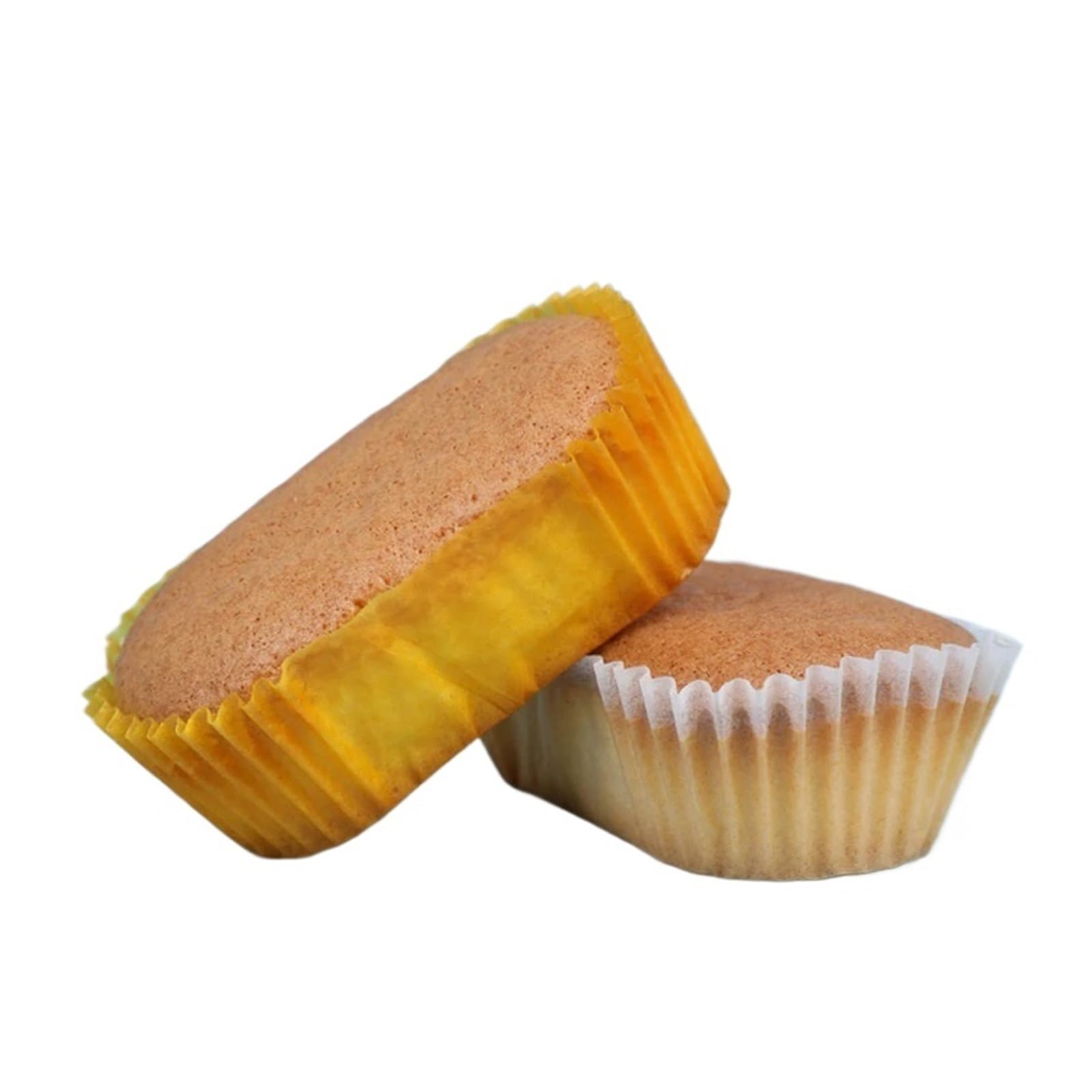 Pirottini ovali da forno 1000 pezzi - Fodere for cupcake a prova di grasso a forma barca, vassoi carta for torte for la cucina(Coffee)