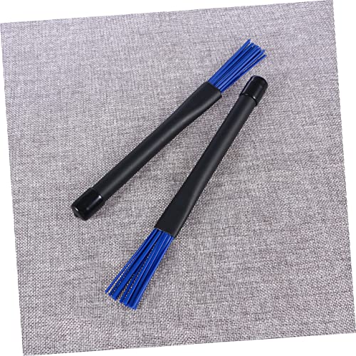 Baquetas retráctiles ERINGOGO para jazz y rock, con mangos telescópicos, color azul, material nailon miniatura 3