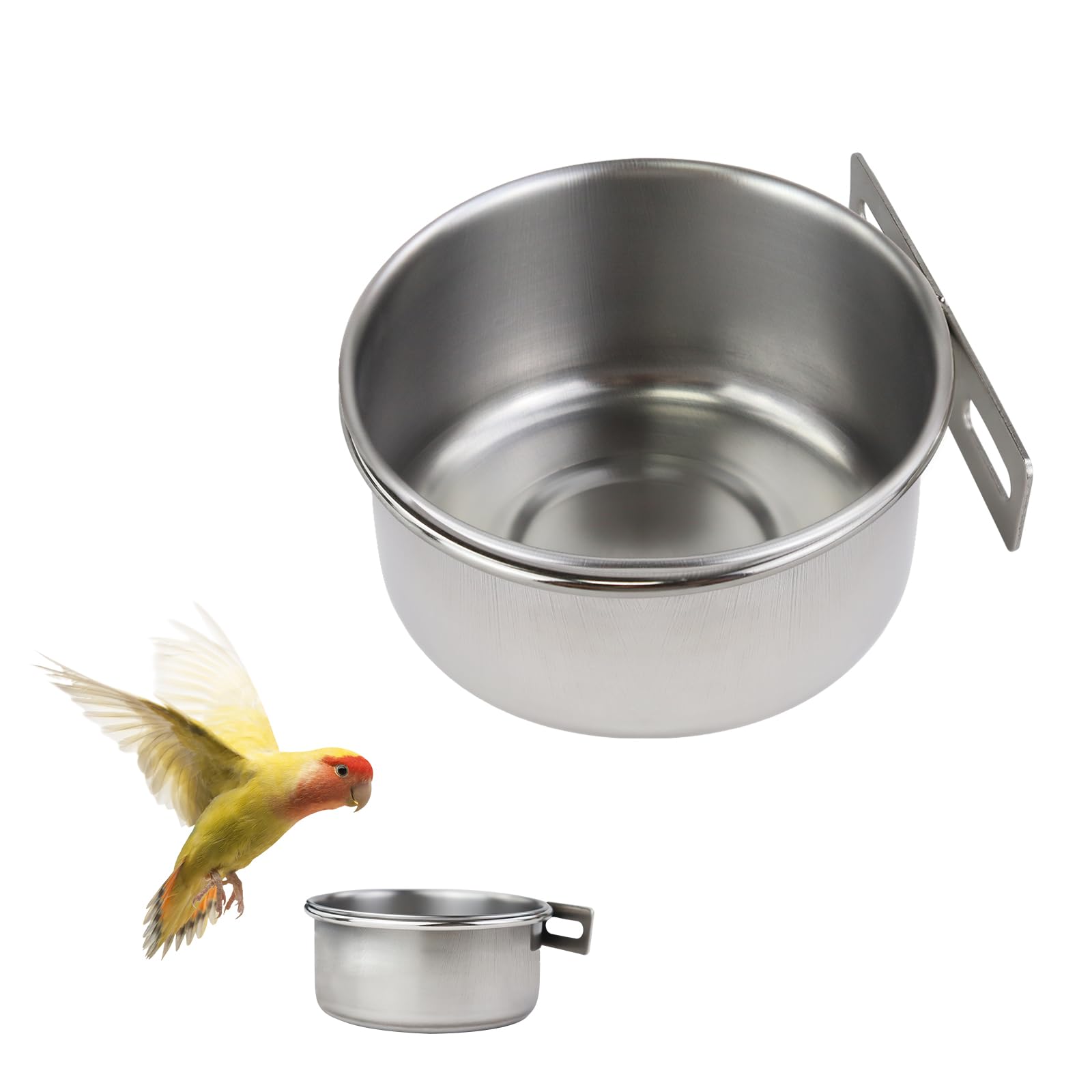 LuckyOpt Bird Cage Feeder
