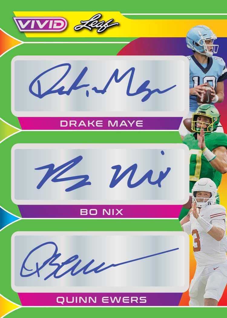 2023 Leaf Vivid Football Hobby Box