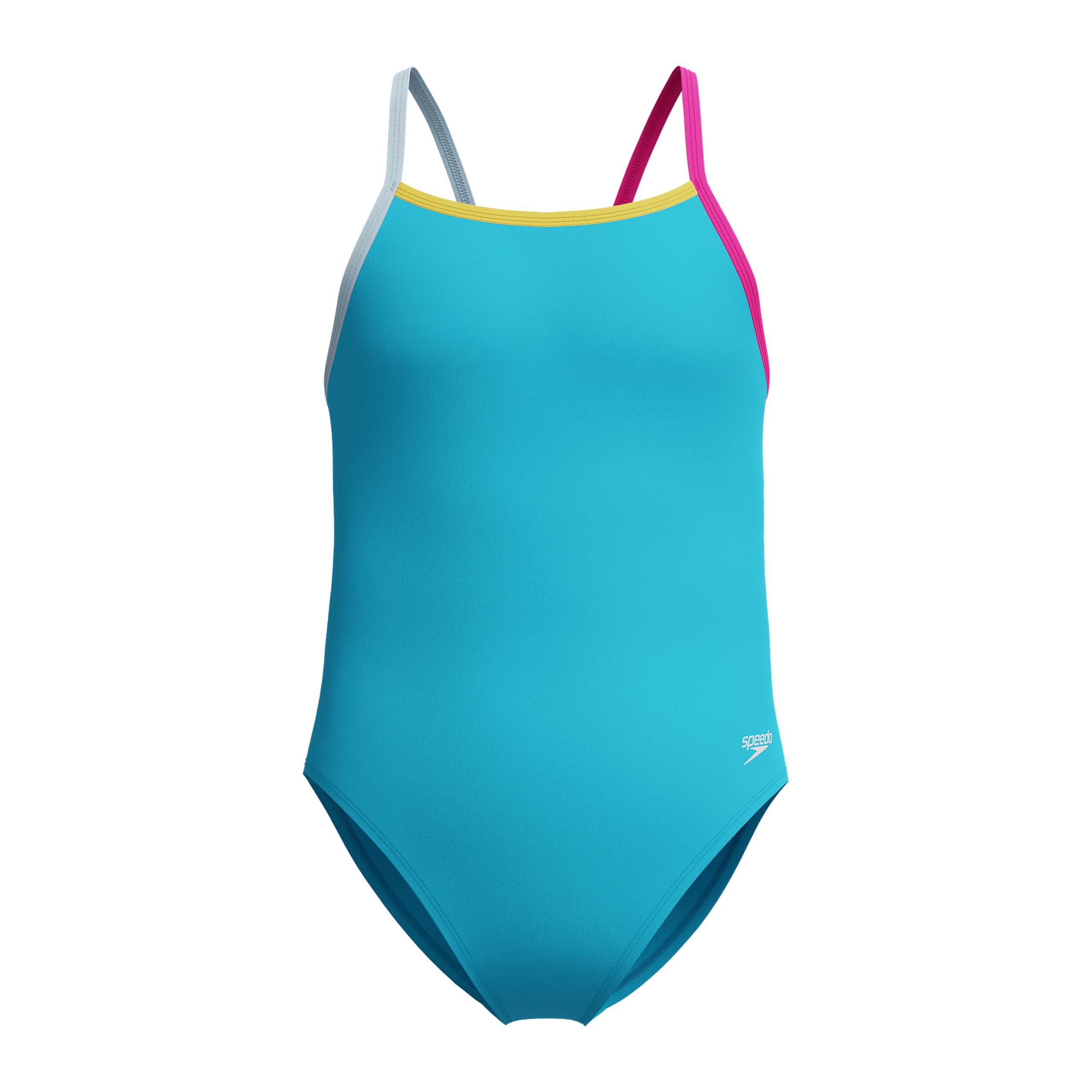 Speedo Girl's Swimsuit One Piece Thin Straps