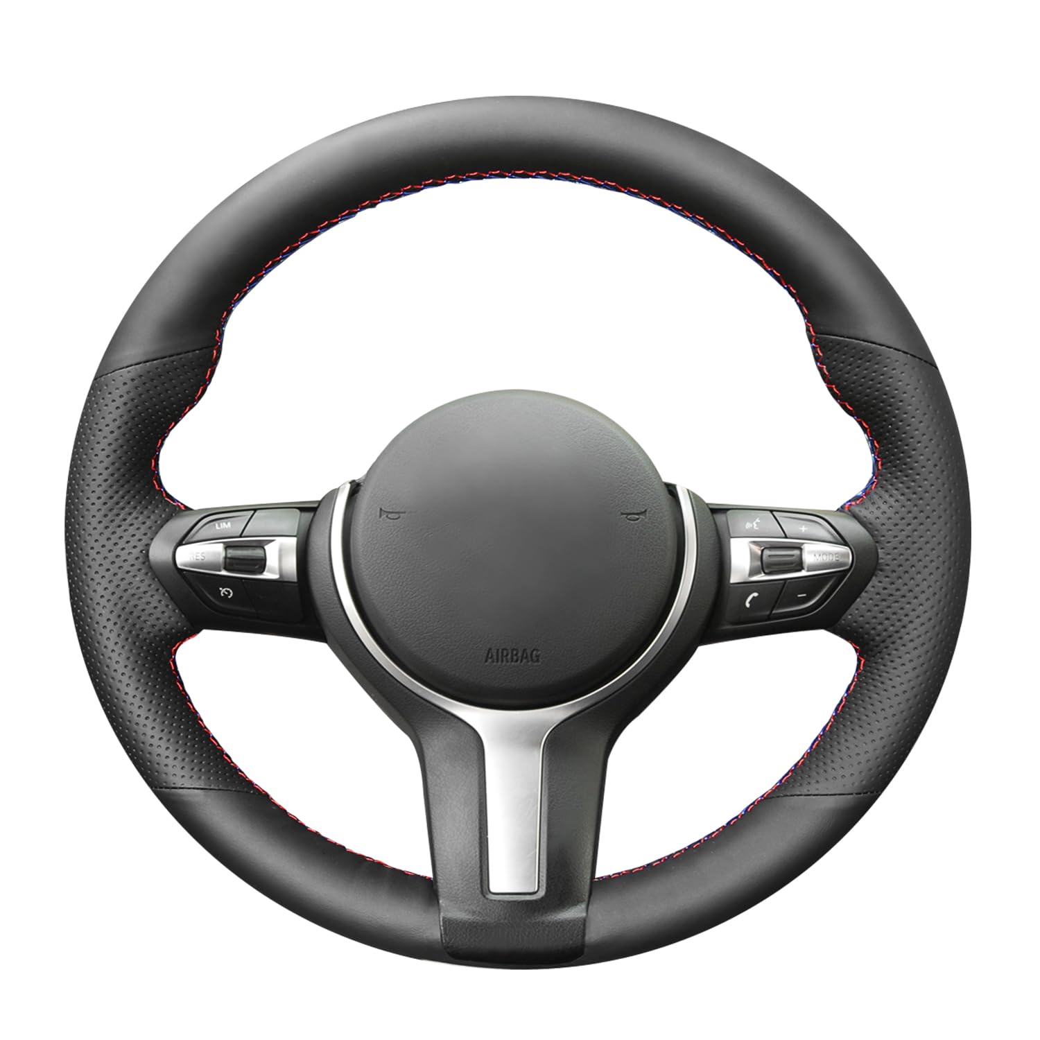 MEWANT Funda de Volante a Medida para Coser BMW M3