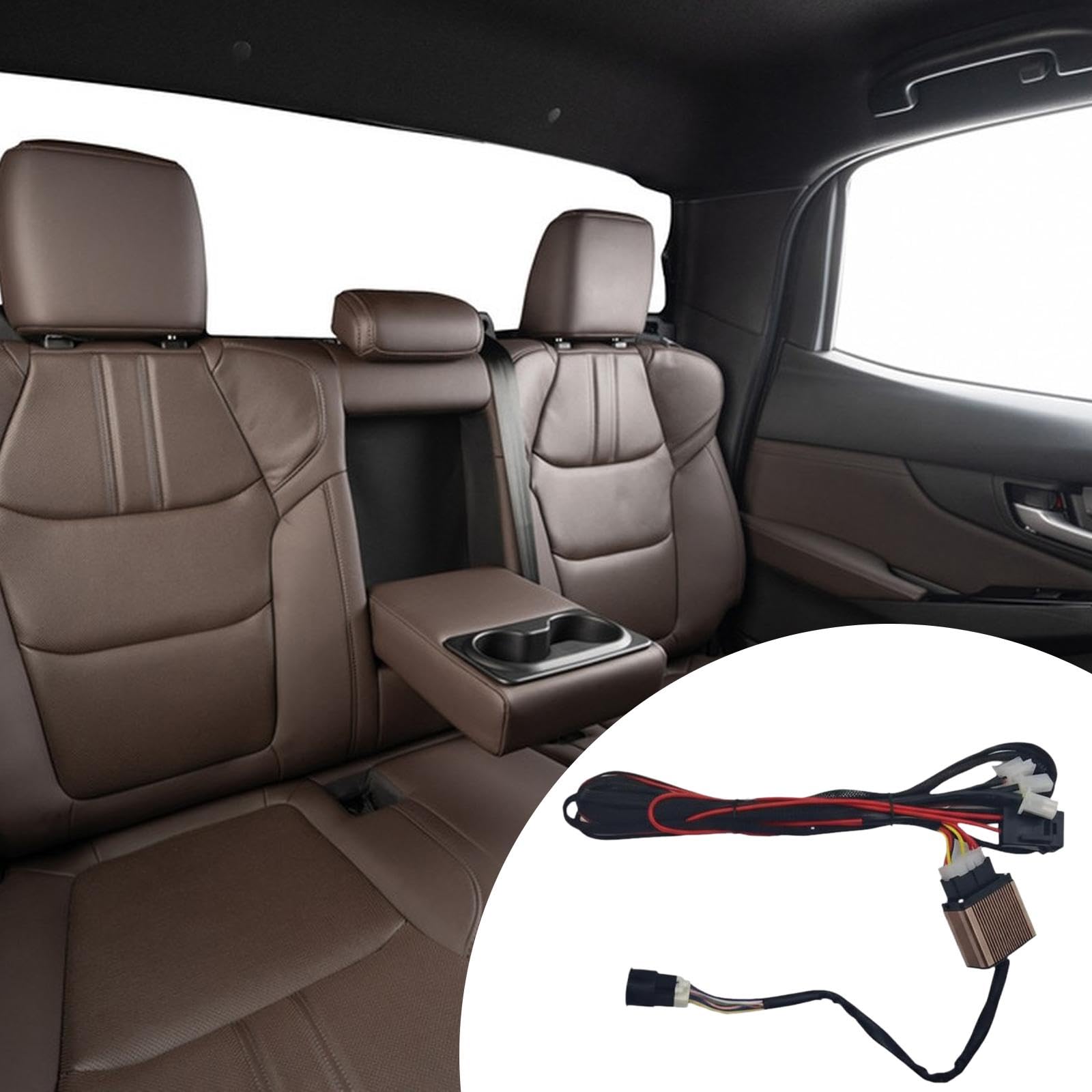 Interruptor Universal para Asientos Calefactables con Doble Nivel de Control, Almohadilla Calefactora con Cable, Accesorios para El Interior del Coche, Style C