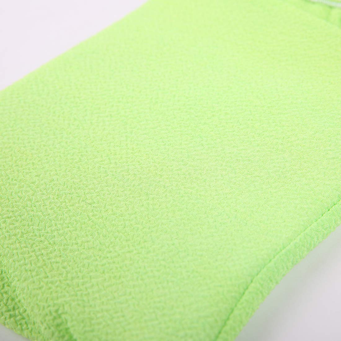 Guante de baño exfoliante liso color guante de baño espumoso baño ducha