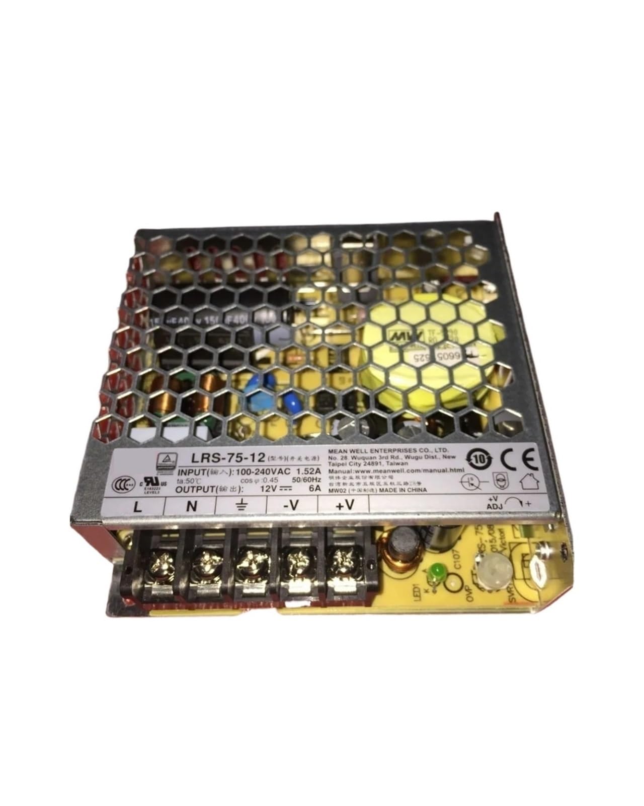 LEOTNNDQ LRS-75-12 72W Single Output Switching Power Supply LRS-75 12V 6A