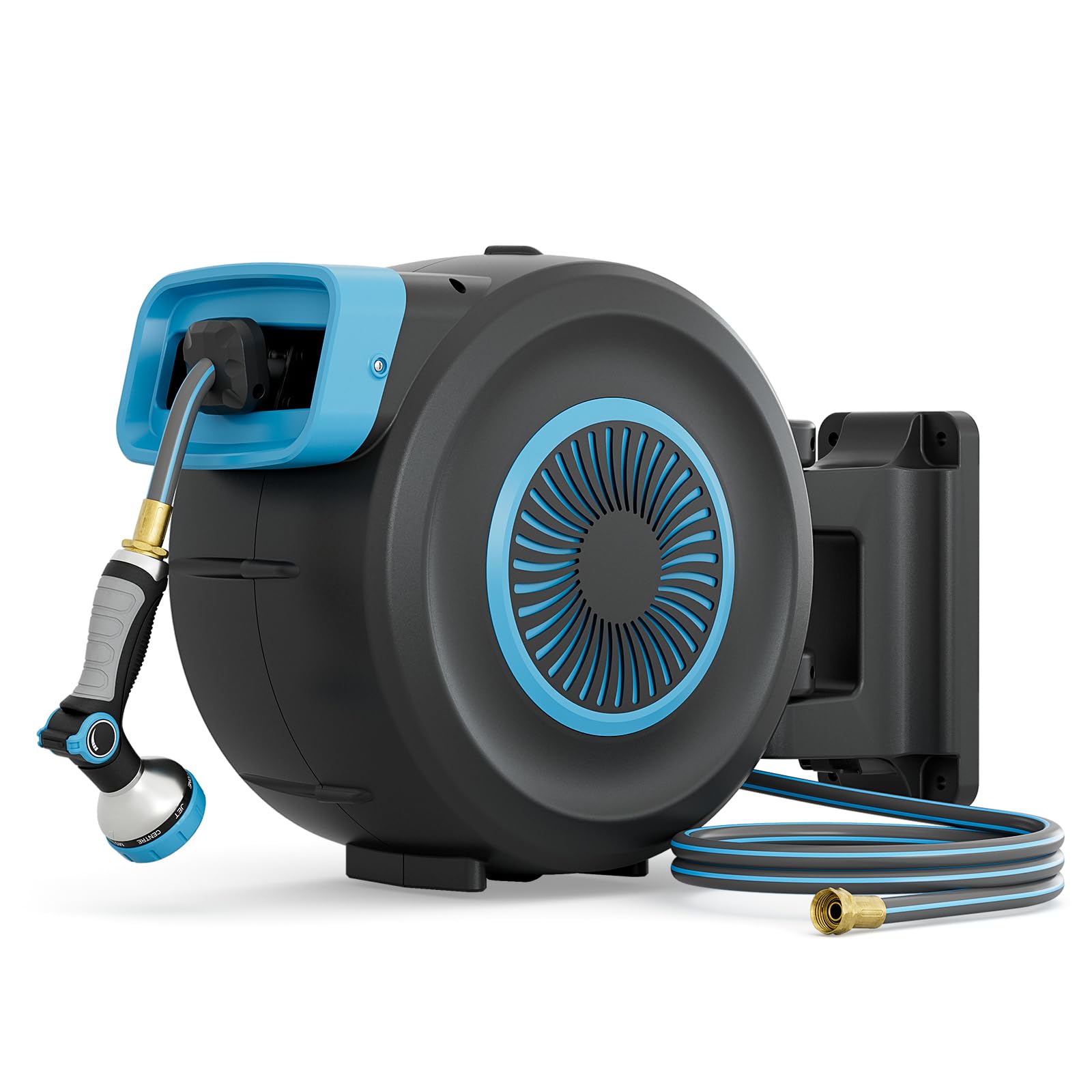 Oarlike Retractable Garden Hose Reel (65FT)