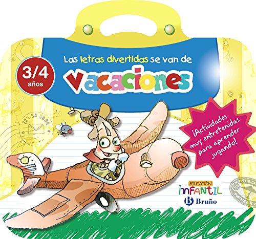 Las letras divertidas se van de vacaciones 3 años (Castellano - Material Complementario - Vacaciones Educación Infantil) - 9788469613528