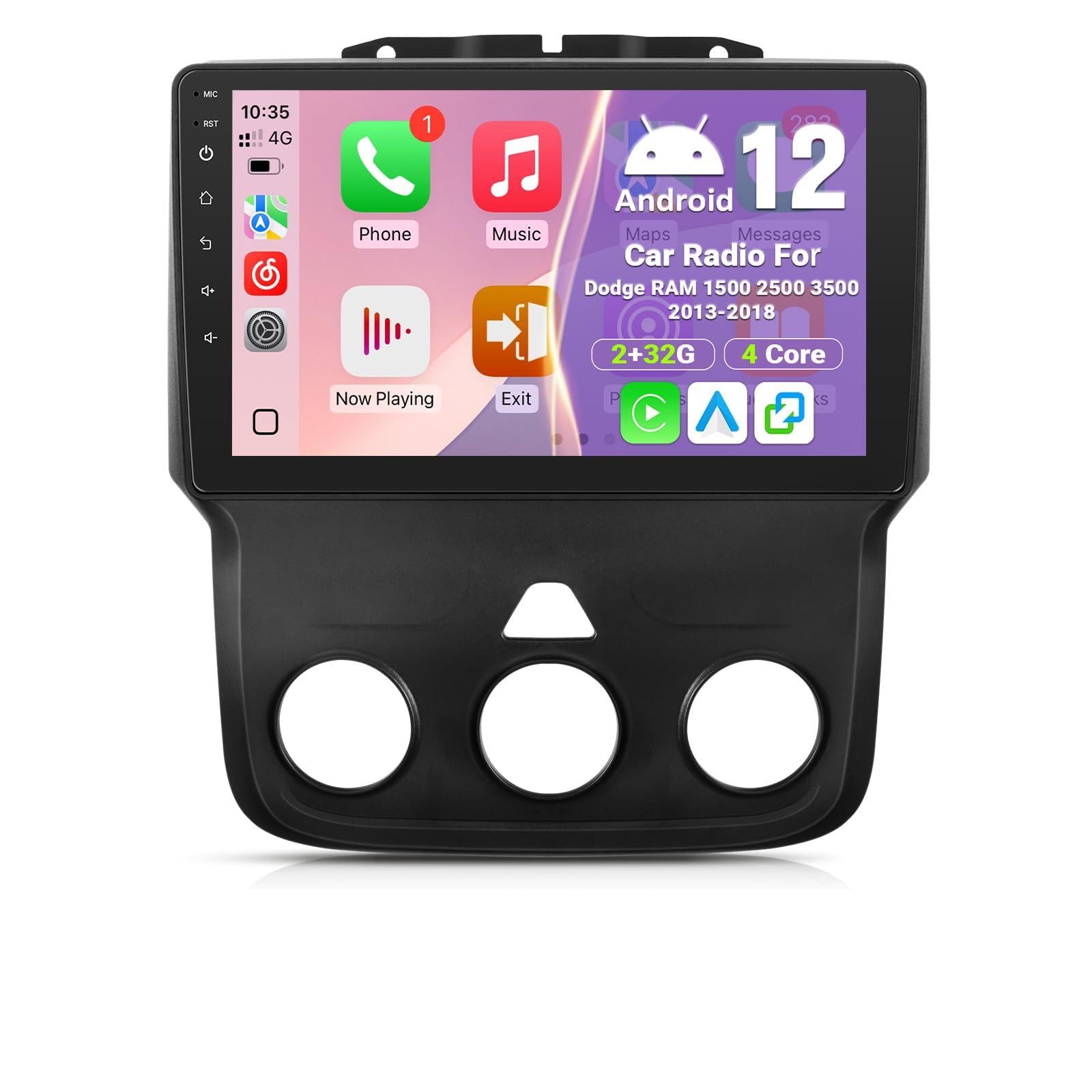 Photo 1 of Leadfan Car Stereo for Dodge Ram 1500-2019 with Wireless CarPlay