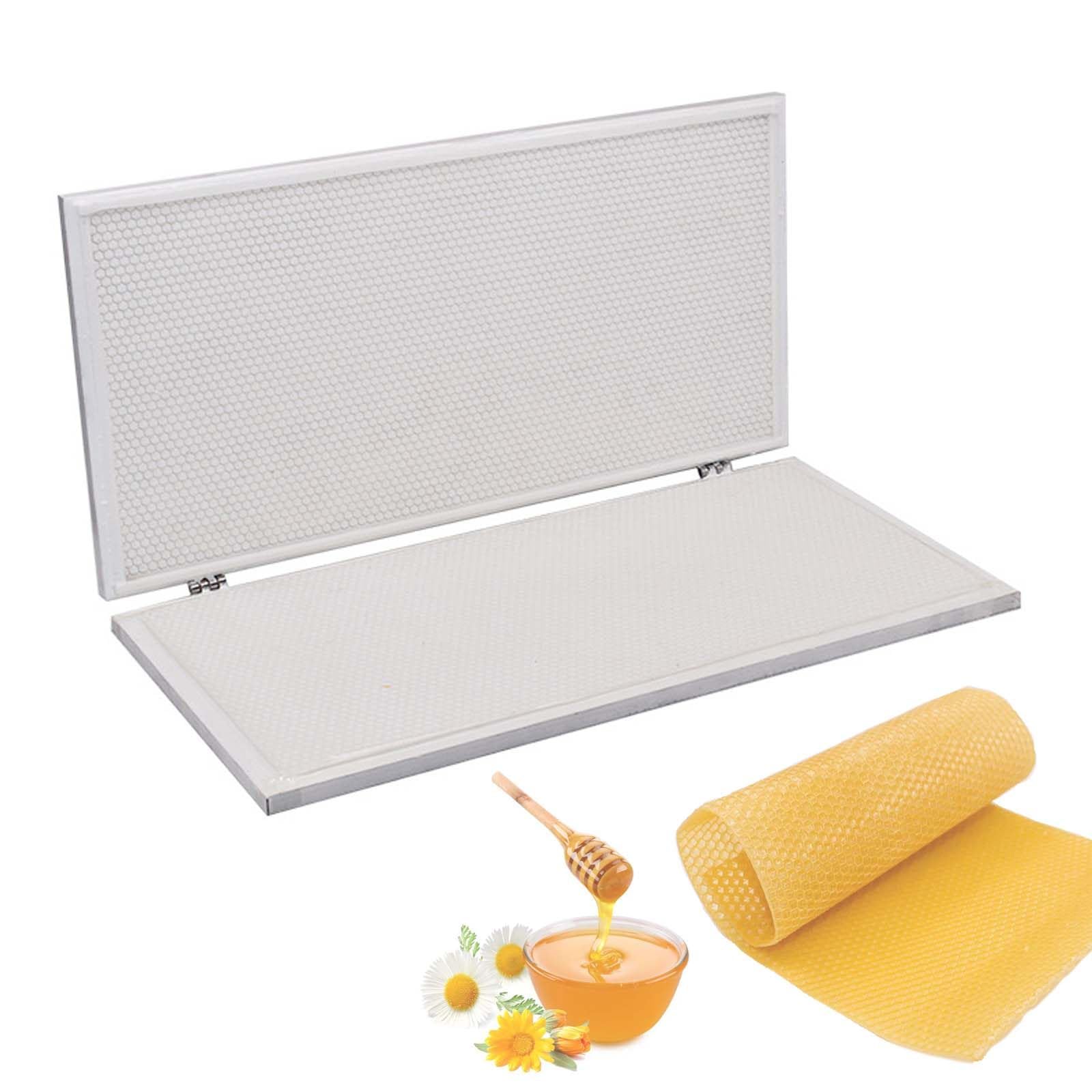 Macchina Manuale per Fogli Cerei Leggera E Portatile - Stampo in Silicone per Apicoltura, Antiaderente per Lavoro sul Campo E Hobbisti 5.35mm