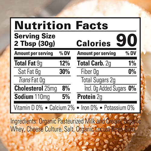Organic Valley 0093966000108 Organic Cream Cheese Spread thumb #8