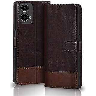 TheGiftKart Moto G45 5G Leather Wallet Case 5G