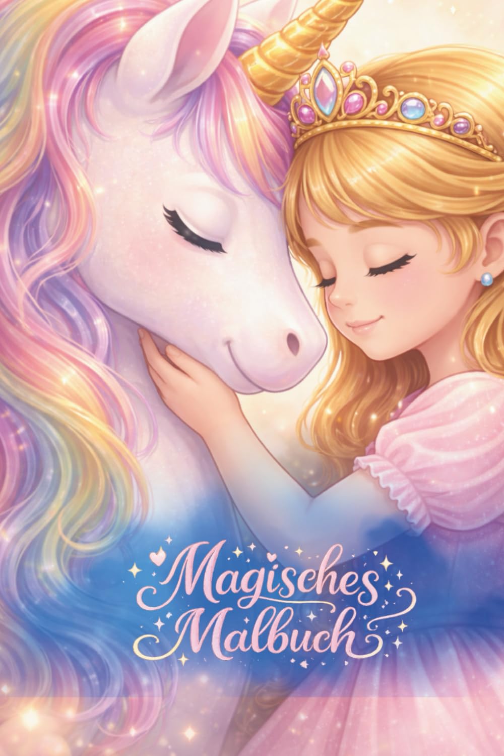 Magisches Malbuch – Einhörner & Prinzessinnen: Ein märchenhaftes Ausmalbuch für kleine Künstlerinnen 3 - 7 jahre
