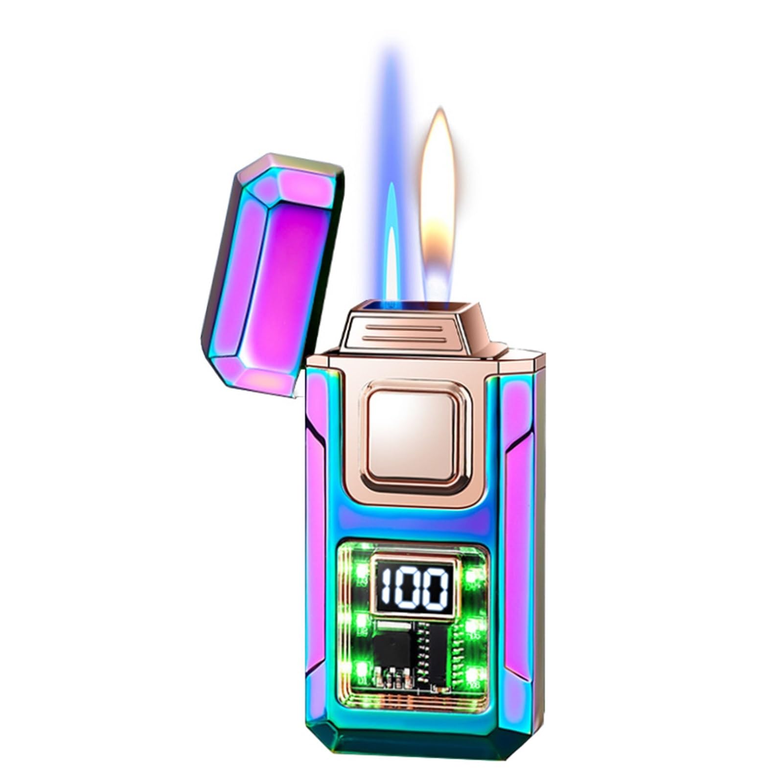 Briquet butane intelligent à commande vocale pour vos soirées et sorties nature