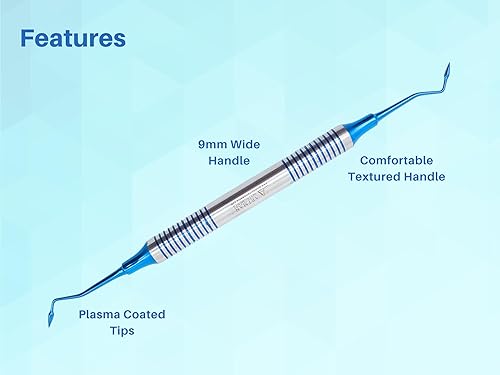 Miniatura 6 de Artman Instruments - Instrumento de llenado de amalgama dental, tallador de compuesto, pulidor y tapón (kit de instrumentos de llenado compuesto)