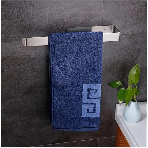 YUET Toalleros de Baño sin Taladro - Toallero Adhesivo Barra Toallero Mano Cover