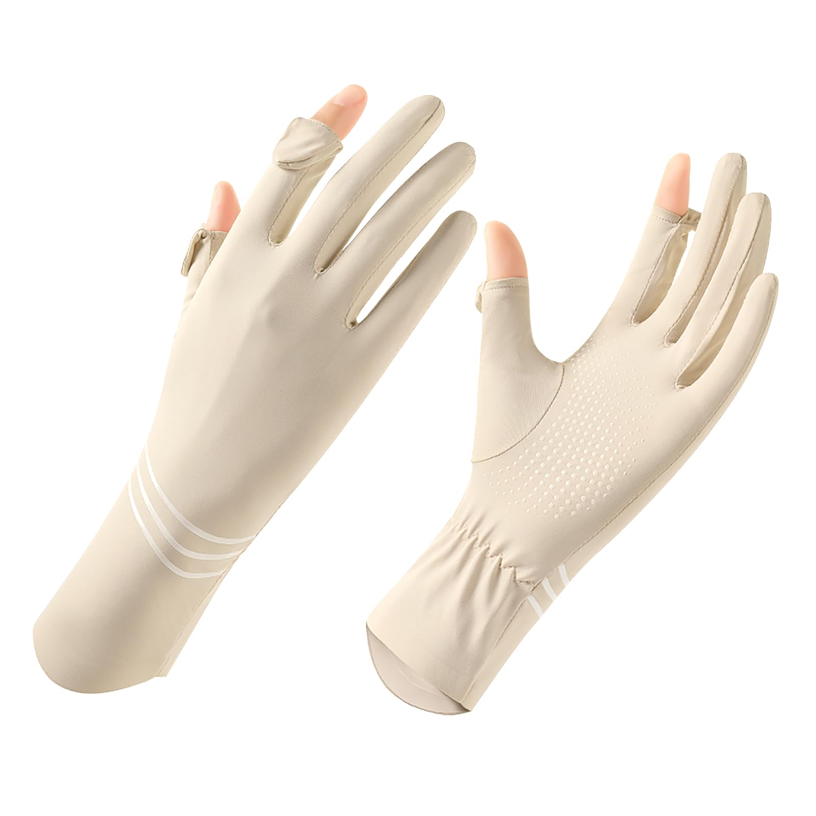 Guanti Da Guida Donna Anti-scivolo Con Protezione UV UPF 50+ - Rosa - Foto 11