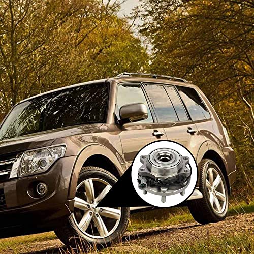 Mayasaf 515065 [4Wd/Awd Only, 6 Lugs, 2 Pack] Front Wheel Hub Bearing Assembly W/Abs For 2005-2015 Frontier/Xterra, 2005-2012 Pathfinder, 2009-2012 Equator (4X4 Only, 2Pcs) #TOP5