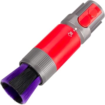 Scratch-Free Dusting Brush for Dyson Attachments Premium Ultra-Soft Bristles for Delicate Electronics & Furniture - Fits V7, V8, V10, V11, V12, V15 & Gen5 detect.