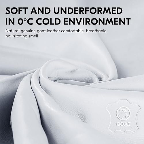 Miniatura 5 de Vgo - 1 par de guantes invernales de trabajo con forro térmico 3M Thinsulate impermeables y resistentes al frío (0 32 ) guantes de seguridad hechos