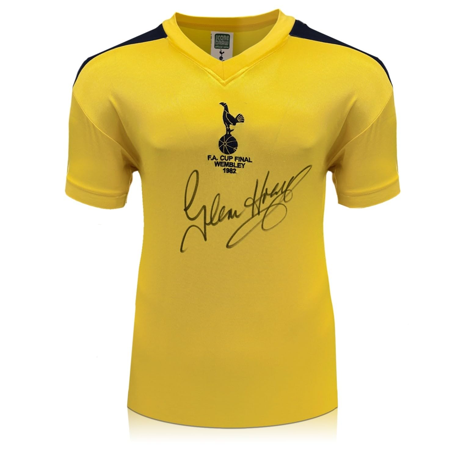 Glenn Hoddle Signed Spurs 1982 Away Football Shirt