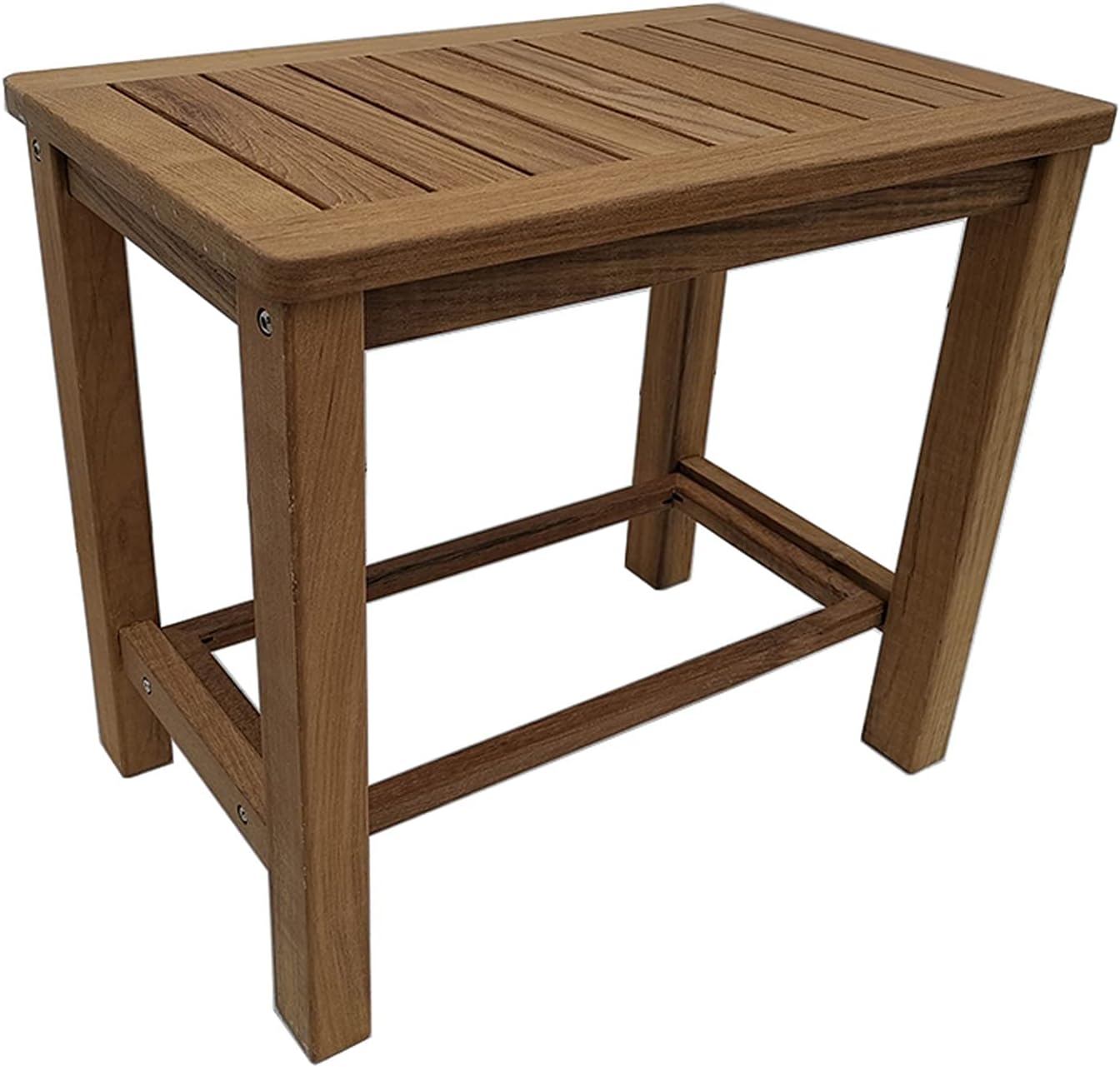 Elderly Bath Stool, Teak Shower Bench, Wood Waterproof