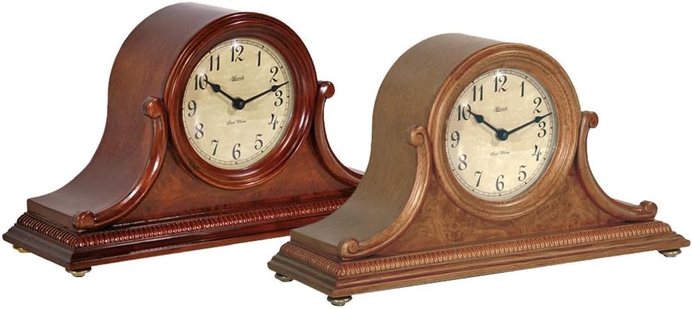 Qwirly Store: German Scottsville Quartz Mantel Clock by Hermle #21132I92114 | Oak