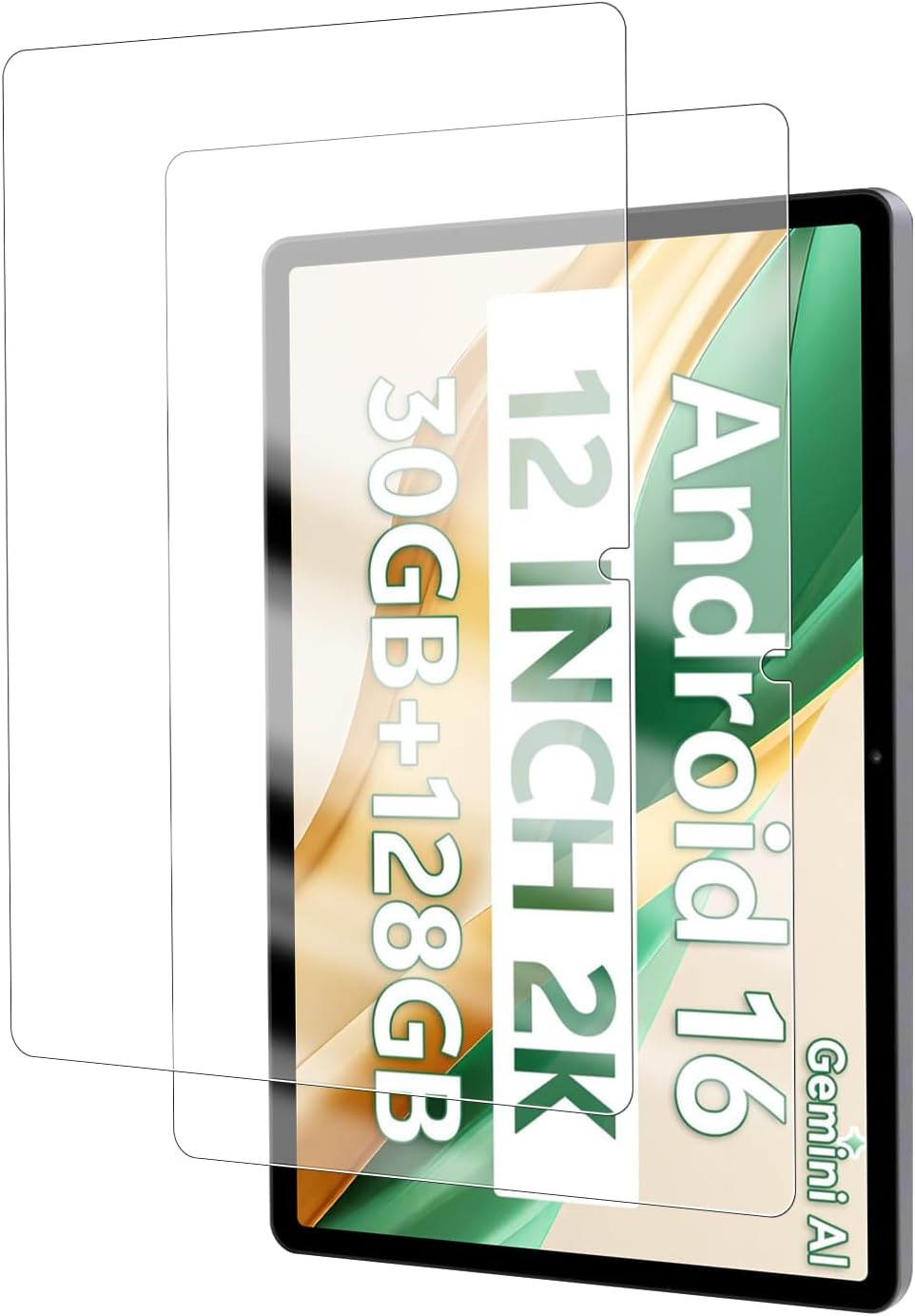 Protector de Pantalla SVITOO P12, Vidrio Templado 9H, 2 Pack