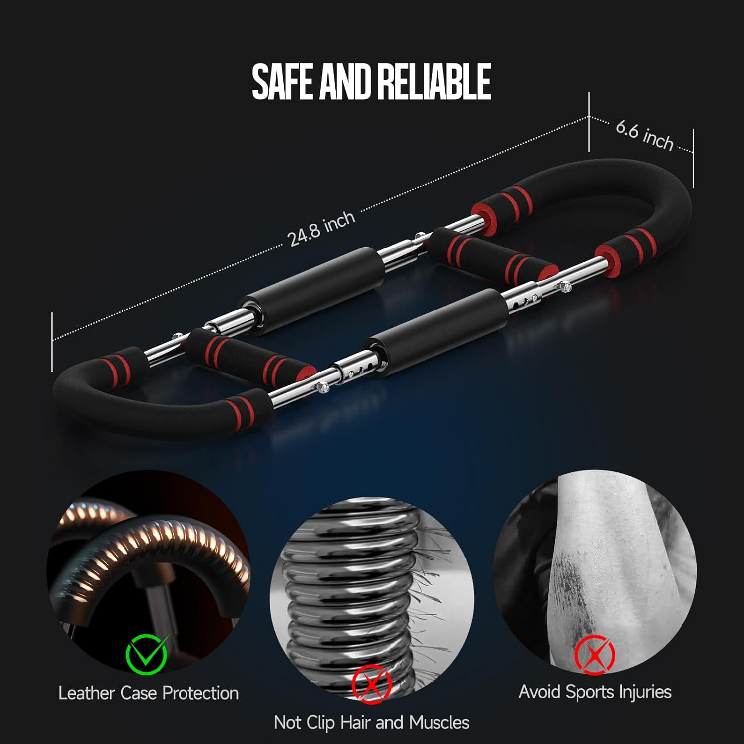 Twist Arm Trainer, Adjustable Chest Workout Equipment, Arm Trainer for Men Women, Shoulder Muscle Training - Image 4