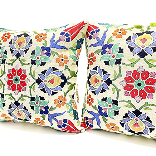 D&D Collection 6400-HPSK-K4-003 Table Runner And Decorative Throw Pillow Cover Set, Tapestry Turkish Woven Special Fabric thumb #5