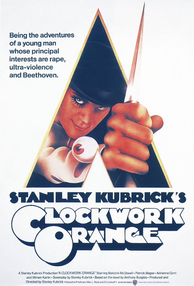 Amazon.co.jp: Posterazzi EVCMMDCLOREC004 A Clockwork オレンジ 映画