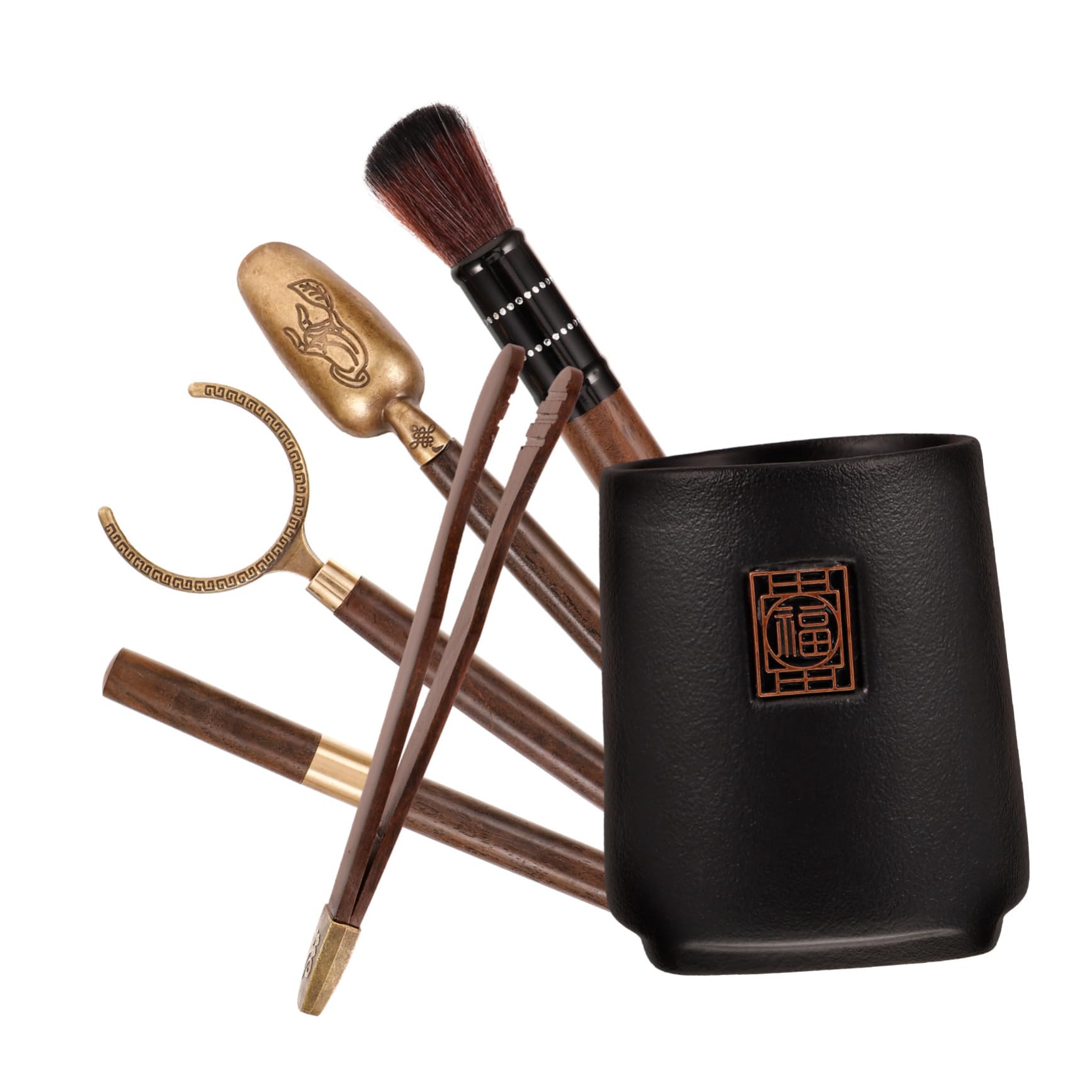 PartyKindom 2sätze Chinesische Teezeremonie Zubehör Elegante Teewerkzeuge Für Gongfu Tee Für Teeliebhaber Und Sammler Hochwertige Und Keramikmaterialien Teiliges Set Mit Exquisitem Design