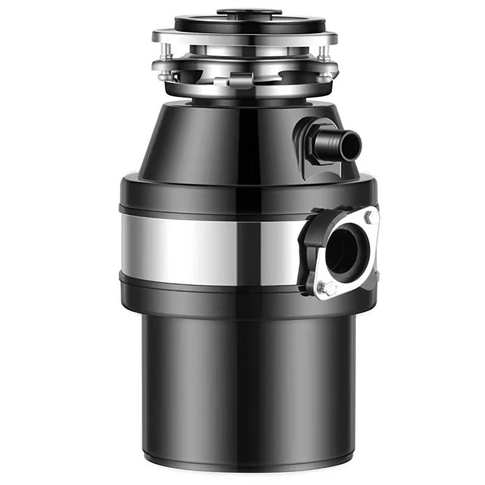1400 Ml Broyeur De Déchets Alimentaires Ménagers Broyeur De Déchets De Cuisine En Acier Inoxydable Déchiqueteuse/Déchiqueteuse D'ordures Traitement Des Déchets 4200 Tours/Minute 370W