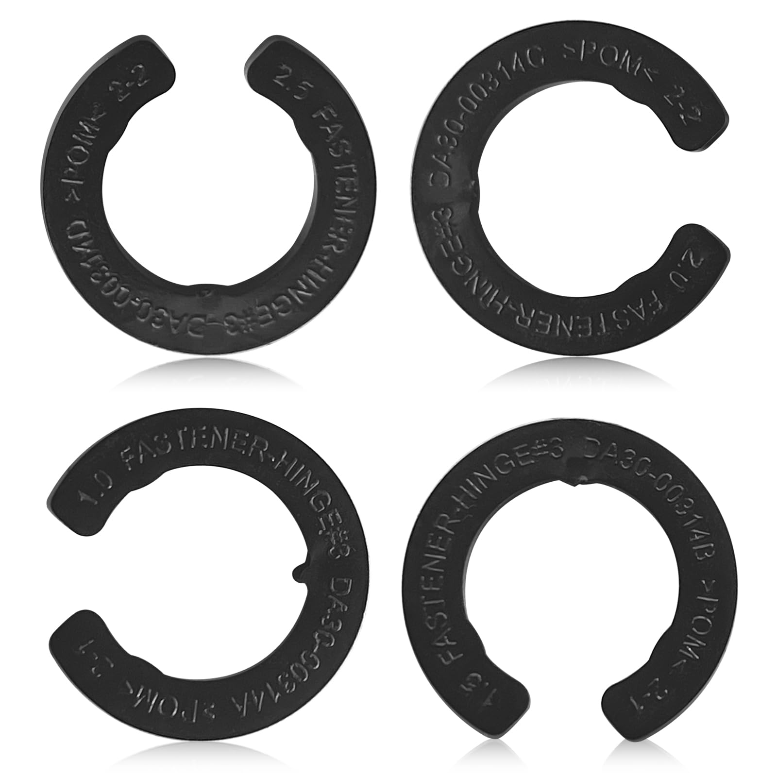 DA99-04158A Refrigerator Door Hinge Shims Height Adjustment for Samsung Refrigerator 3282540, PS6448337, AP5668209, DA99-04158A,DA60-00314C Replacement Parts(4 Pcs)