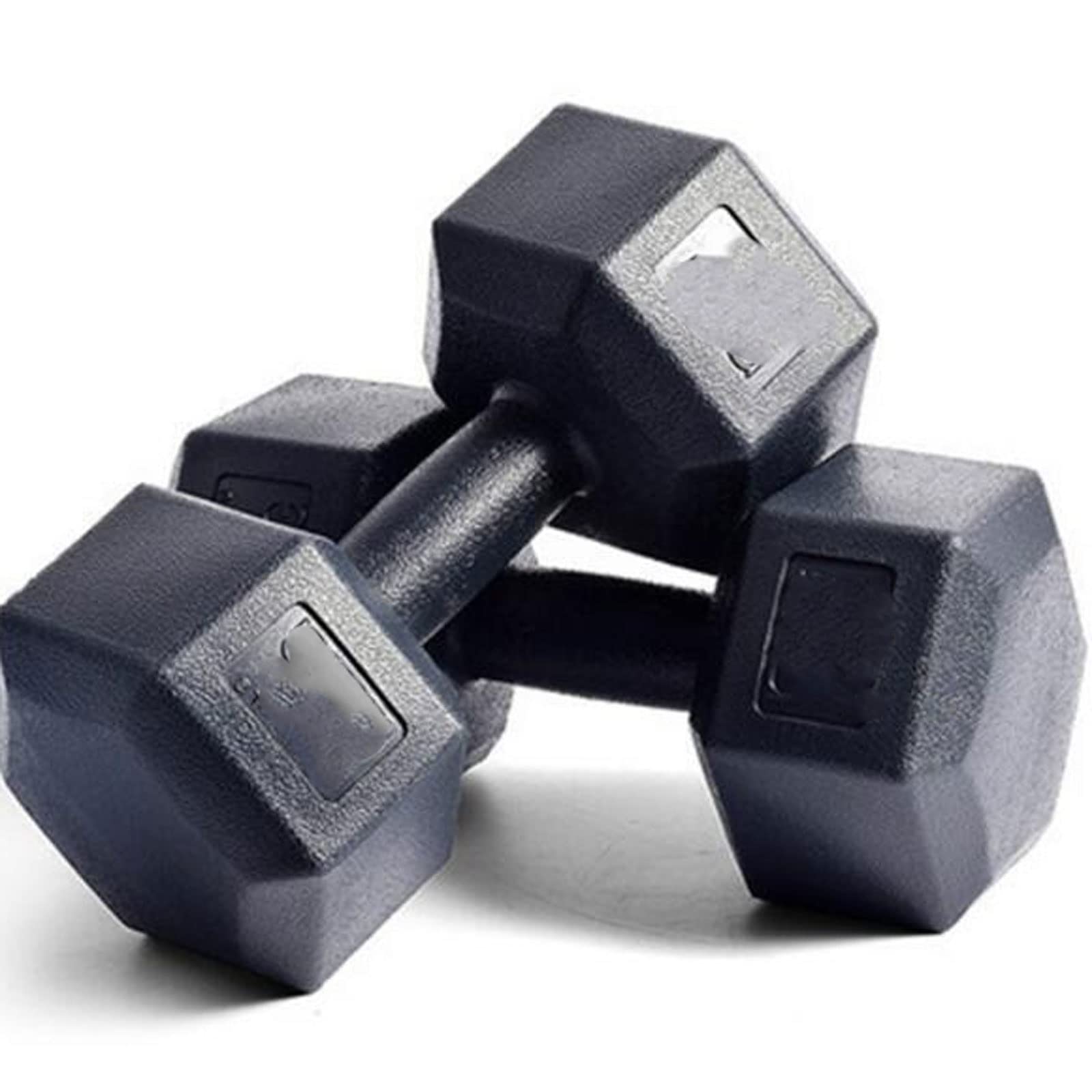 Amazon | ダンベル プラスチック コーティングされた六角