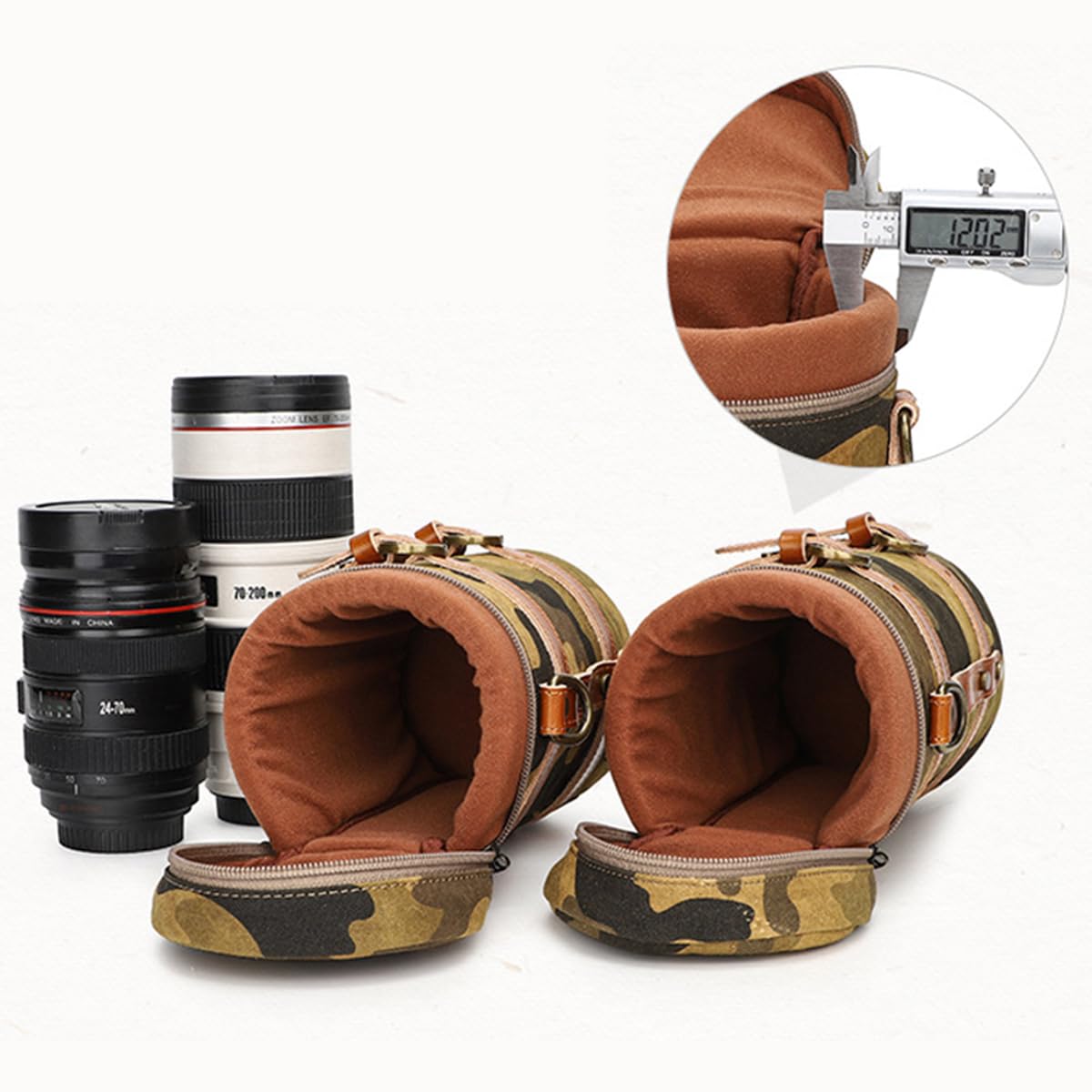 Sacoche pour Appareil Photo SLR Sacoche étanche et Antichoc pour Appareil Photo DSLR Sacoche pour Appareil Photo à bandoulière Unique, Jaune Camo
