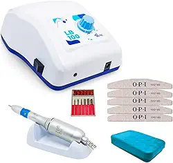 Lixa eletrica de unha Motor Beltec LB100 kit de broca