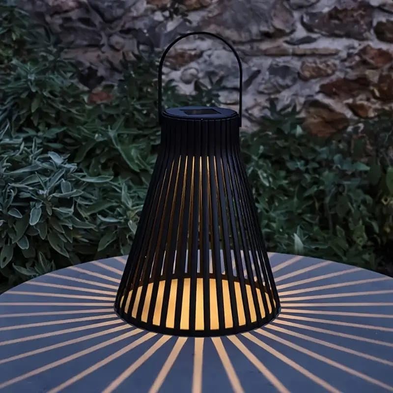 Voracia Solar Light Outdoor Hanging or Table Vintage Metal Solar Lantern Light with Waterproof Edison Bulb Decorative for Patio,Backyard [Warm Yellow Light, Pack of 1]-picture-31