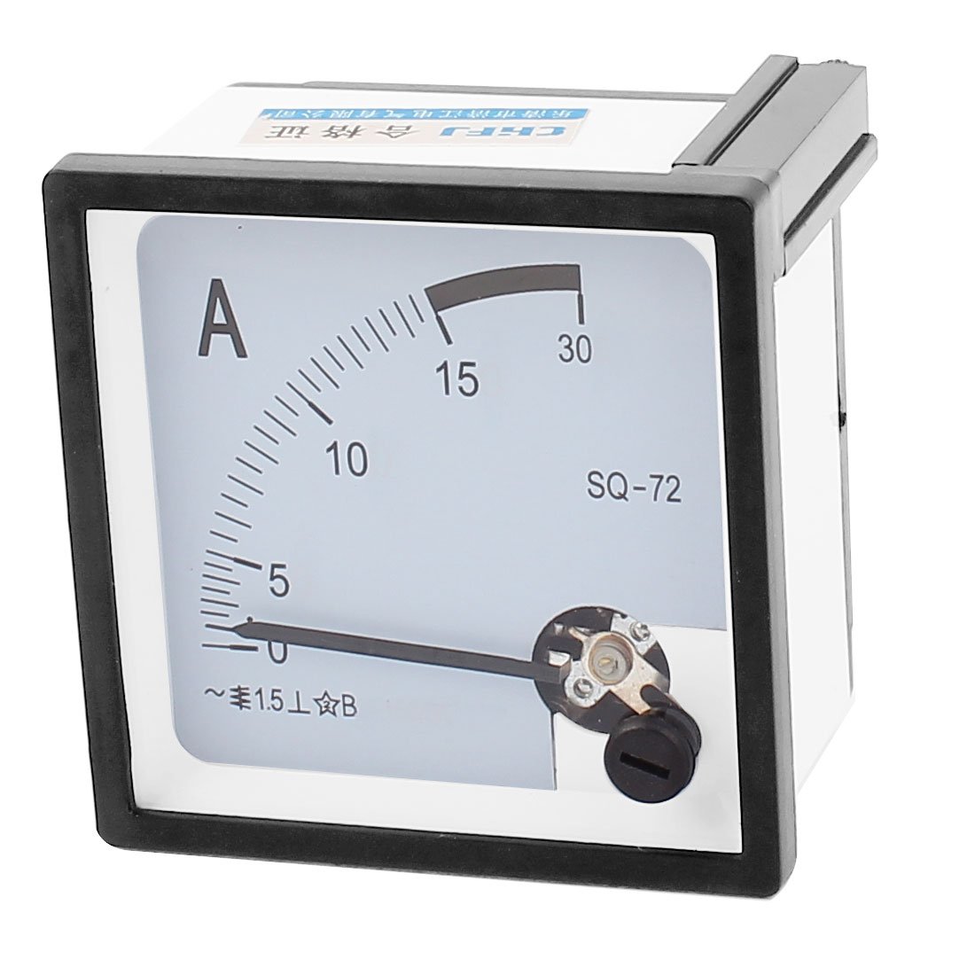 Aexit AC 0-30A Electrical Testing Square Panel Meter Gauge Current Analogue Voltage Testers Analog Ammeter