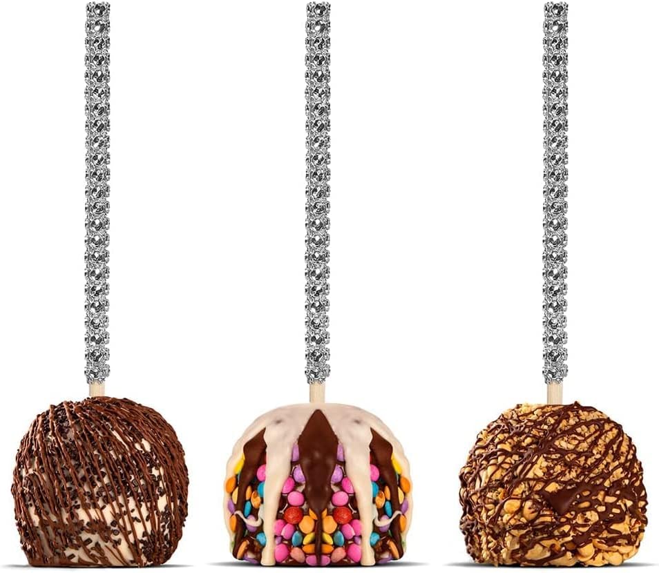 Miniatura 7 de 36 unidades de palitos de manzana de caramelo de MULTIONS (plata)