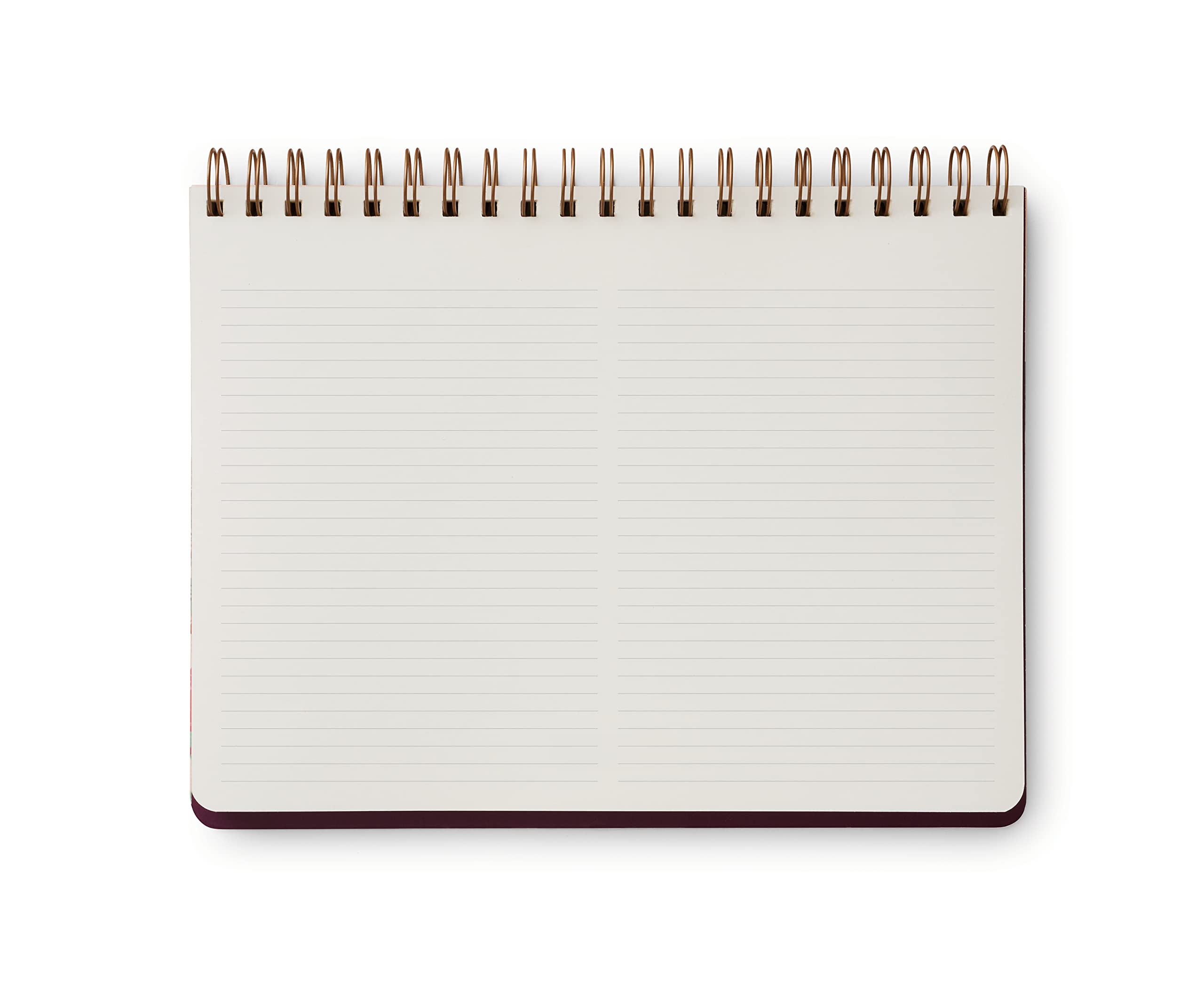 RIFLE PAPER CO. Blossom - Agenda 2024 con espiral superior de 12 meses, agenda mensual y semanal, tapa de doble espiral resistente, espacio para notas mensuales y lista semanal de tareas