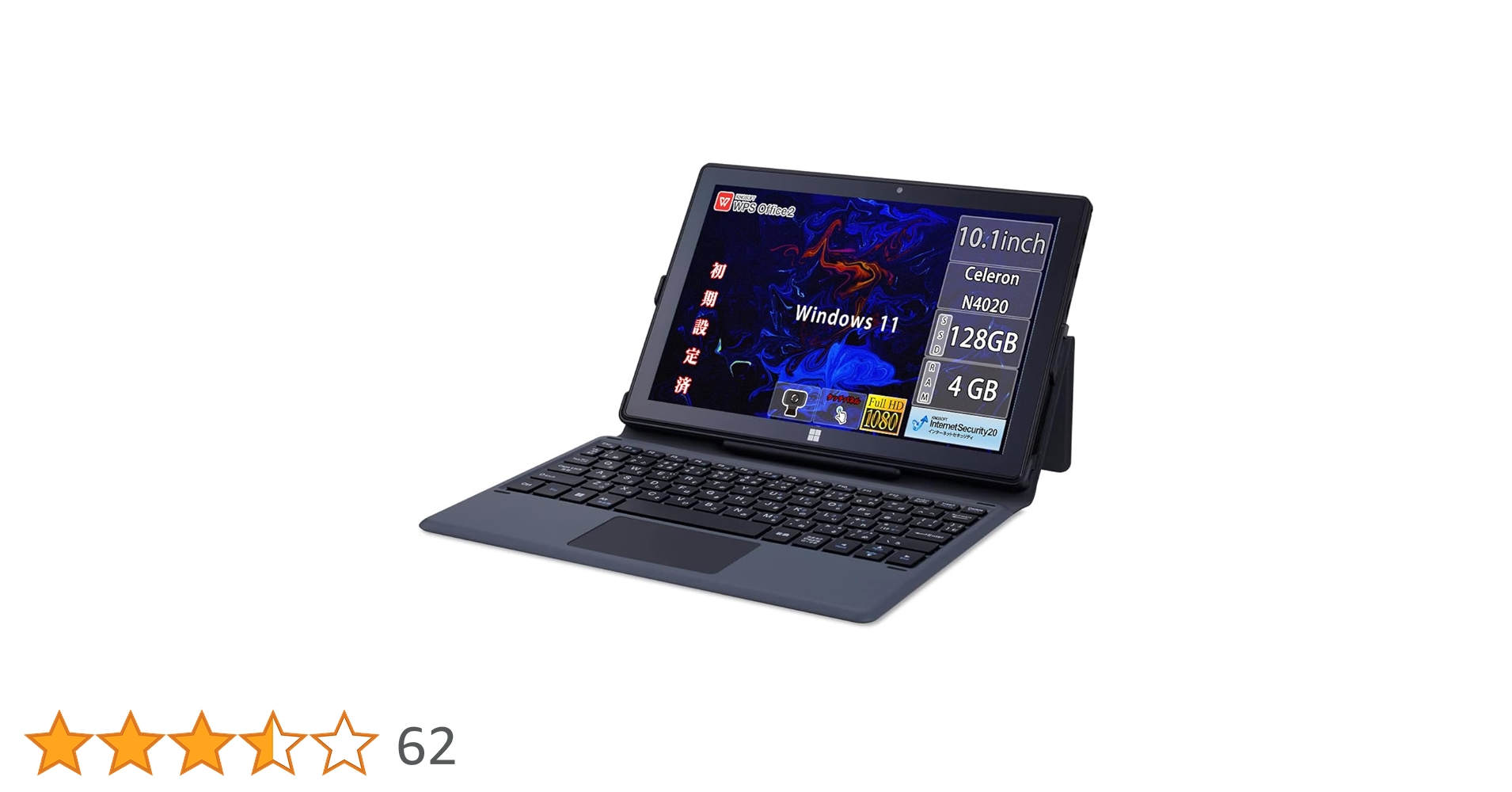 Amazon.co.jp: GM-JAPAN Laptop with Windows 11 Office, 575g 10.1