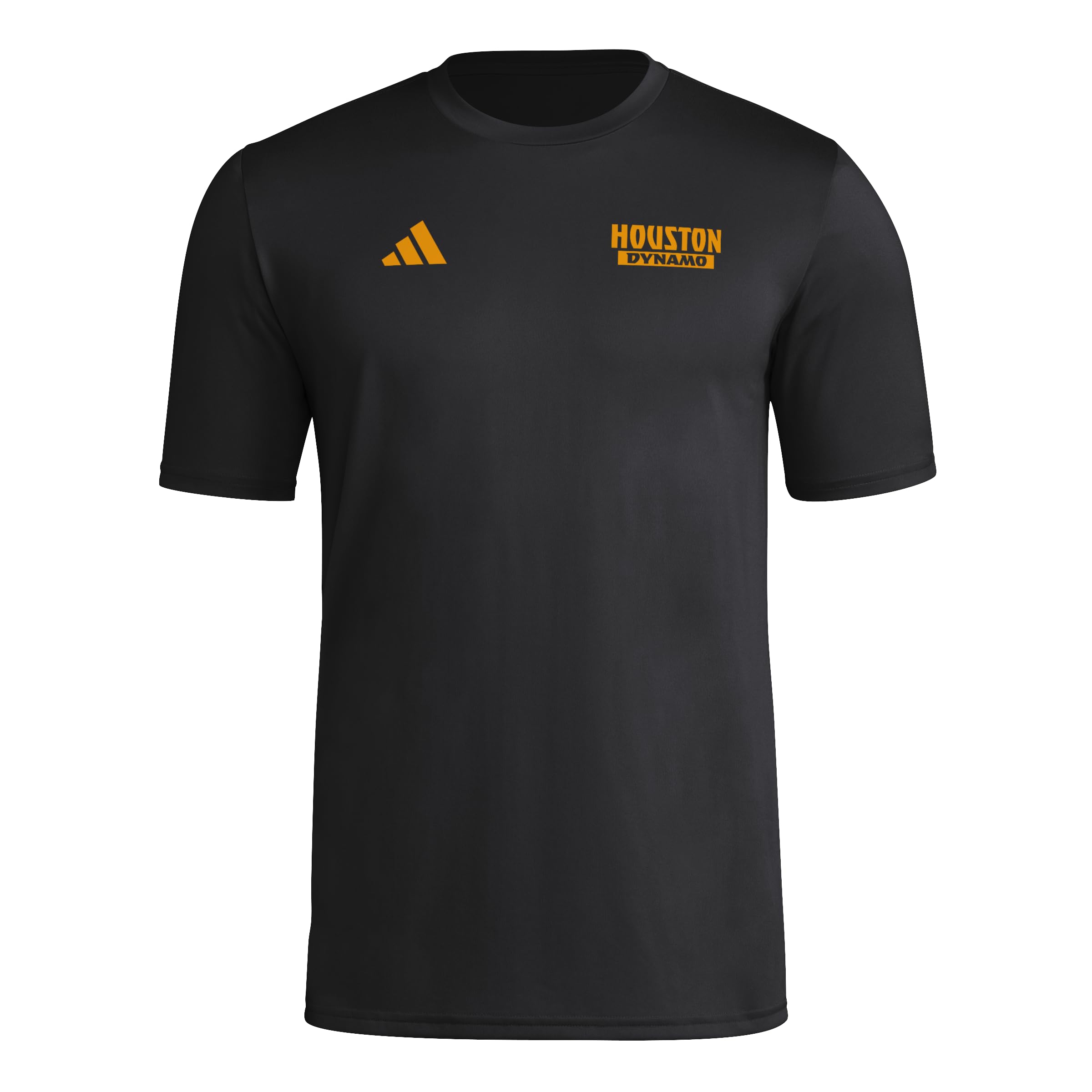 adidas Men's Houston Dynamo Local Warp Pre-Game Short Sleeve T-Shirt
