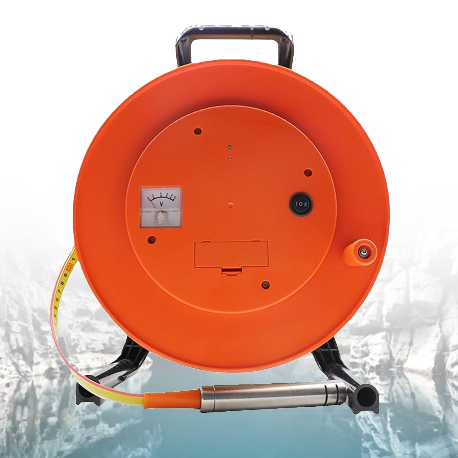 Mesure du niveau d'eau pour trous de forage et tuyaux profonds
