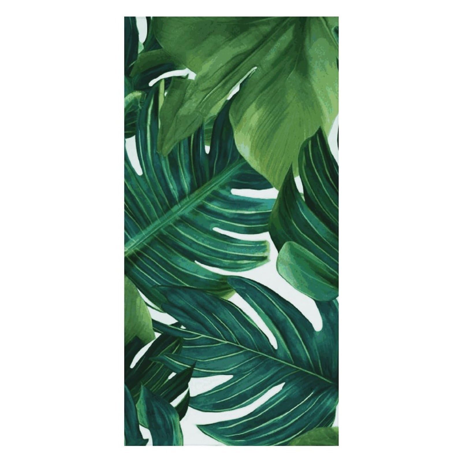 Banana Leaves Beach Towel Extremely Soft Oversized Towels Lightweight Sports Absorbent Bath Towel Suitable 160"x80" for Swimming Camping Beach