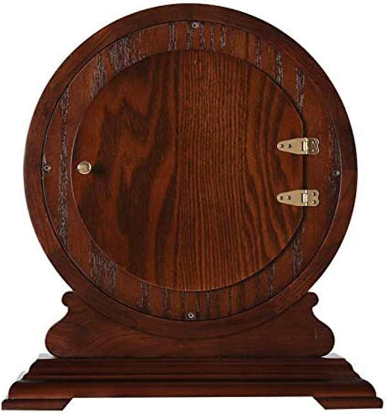 Mantel Clock 8.7" Wooden Mantle Clock for Living Room Décor Large Dial Shelf Decorative Clock for Living Room and Kitchen Decoration