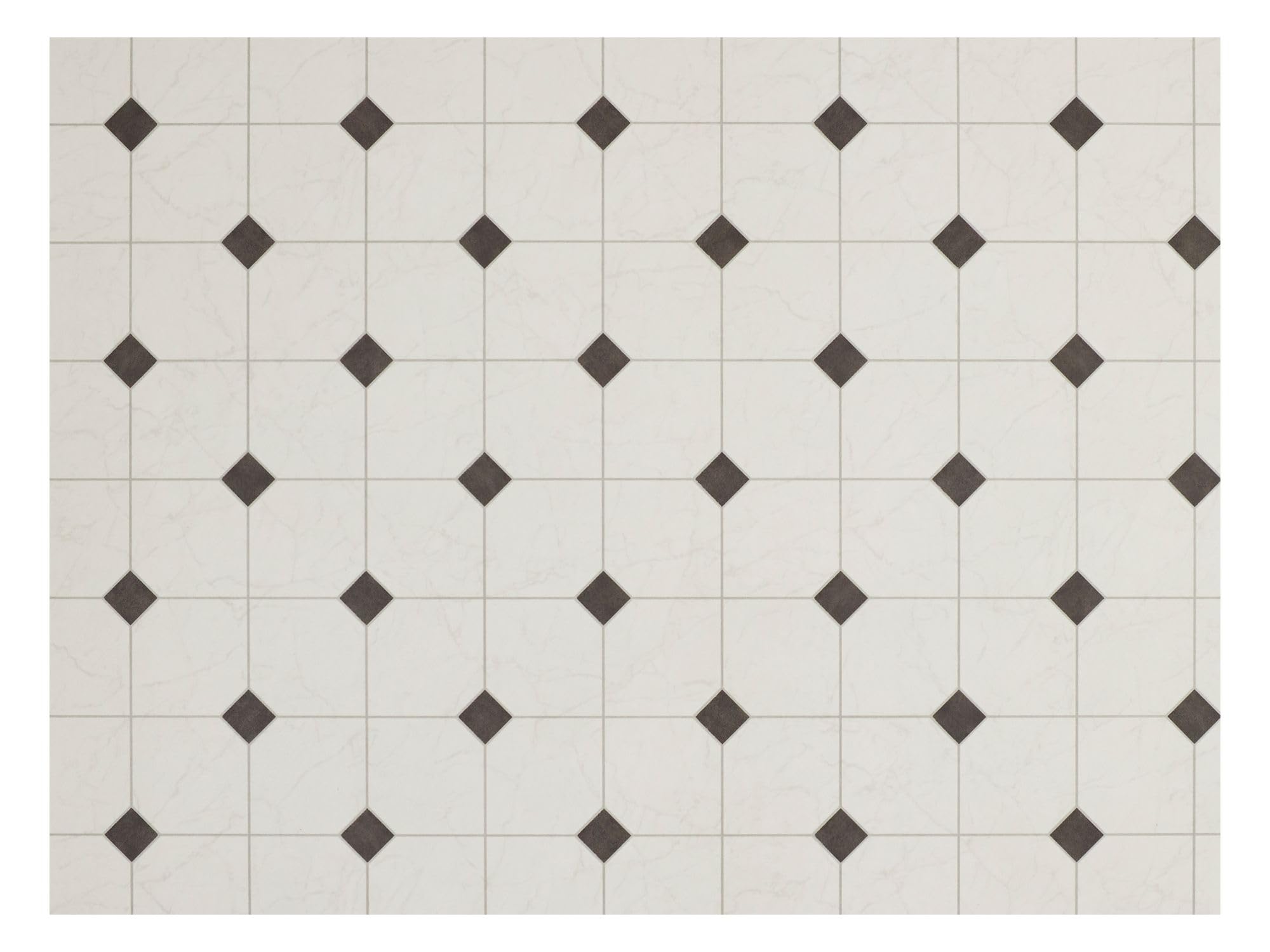 Misento Vinylboden Arctic - PVC Bodenbelag Fliesenoptik, Wasserfest Für Feuchträume