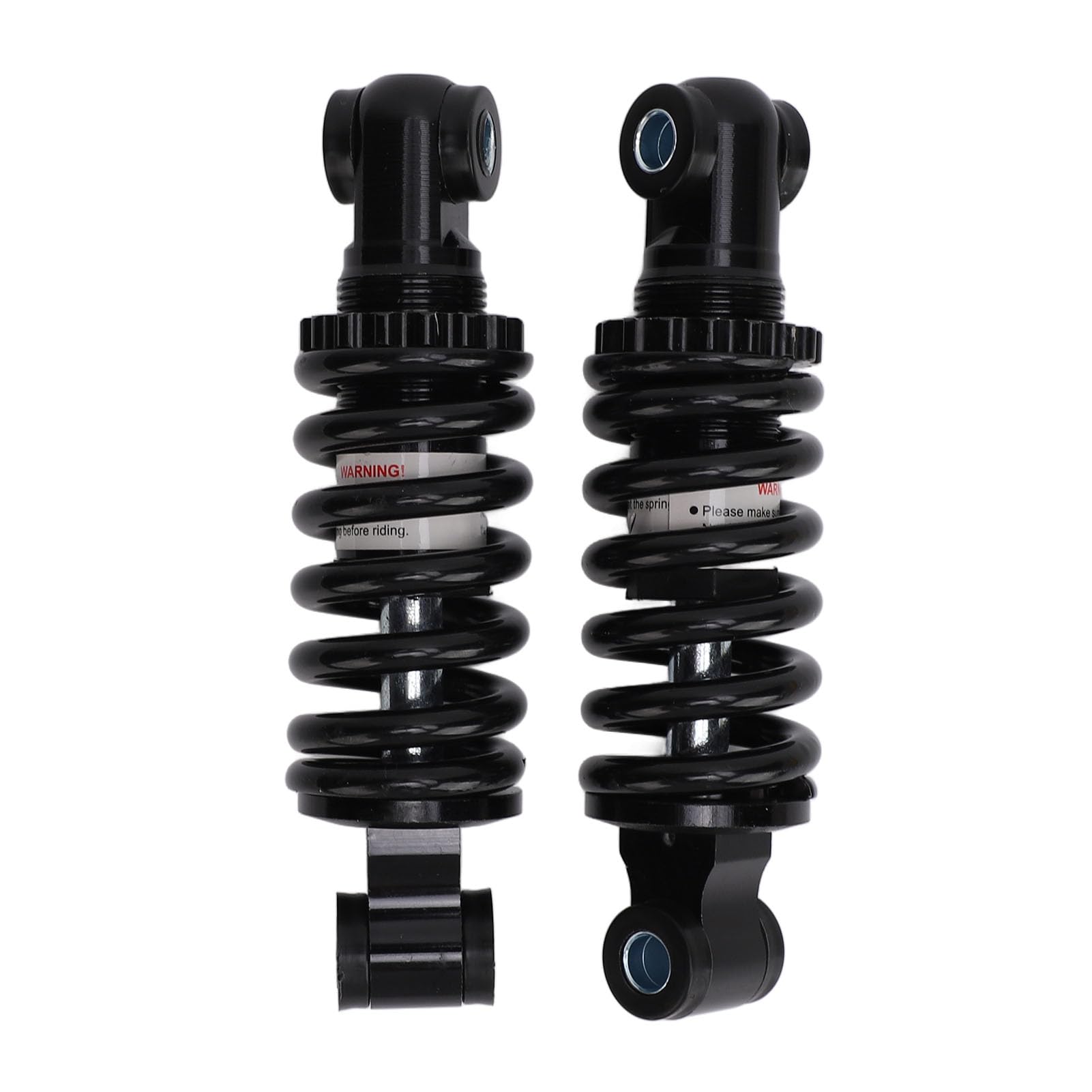 1 Paire D'amortisseurs Arrière 125 Mm Réglables pour Vélo électrique, Moto, VTT, Scooter, Dirt Pit Bike,ressort d'amortisseur